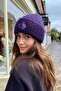 Women's Minimal Logo Winter Beanie - 4
