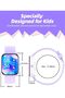 Kids Smart Watch for Boys Girls, IP68 Waterproof Kids Fitness Activity Tracker Watch, Heart Ra - 8