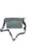 Sanmorris Women's 3-Compartment Parachute Fabric Adjustable Crossbody Bag
