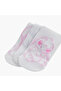 Stitch Print Ankle Length Socks - Set of 3 - 4