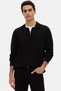 Relaxed Fit Siyah Kazak