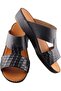 AET Arabic Sandals For Men | Outdoor Mens Slippers | Open Toe | Genuine Leather | Embossed Design