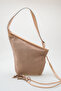 Women's Suede Asymmetrical Design Tassel Strap Elegant Shoulder Bag - 3