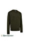 Harrington V-Neck Green Sweater