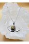 Certified Jasper Natural Stone Eye-Themed Necklace - 3