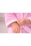 Elmaçocuk 198-12-25 Baby Girl Hooded Bathrobes 100% Cotton Towel with Rabbit Emblem Soft Absorbent 1/4 Years Old - 6