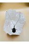 Certified Tiger's Eye Natural Stone Angel Wing Detailed Necklace - 3