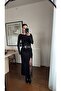 Boat Neck Sheer Blouse - 4