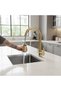 Spiral Purified Kitchen Faucet Matte Gold Brushed Tazzik Featured Purifying Extending Armature - 3