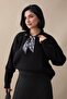 Scarf Knitwear Black Tunic - 4