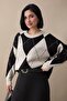 Baklava Pattern Knitwear Black Tunic - 6