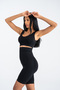 Corseted Shaping / Sculpting Waist Belly Calf Tightening Shorts Corset - 2