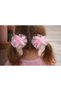 Girl's Starfish Hair Clip – Colorful Hair Clip with Glitter Tulle Detail (Set of 2) - 2