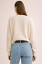 Women's Vita-253 Saknur Soft Textured Knit Sweater Vani̇lya - 2