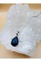 Certified Star Natural Stone Angel Wing Detailed Necklace - 2