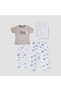 7-Piece Elephant Print Clothing Gift Set - 2