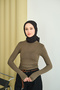 Women's Turtleneck Body Green - 4