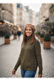 Women's Beige Stone Detailed Beret |   Stylish Winter Accessory - 4