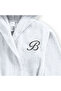 Kids Hooded Bathrobe | Monogrammed Letter 'B' | Soft Cotton Comfort - 2