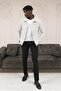 Regular Fit Shirt Collar Half Lined Side Pocket Spring Jacket - 4