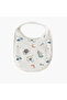 Space Print Bib with Button Closure - Set of 2 - 3