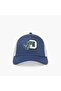Dinosaur Embroidered Cap with Hook and Loop Strap Closure
