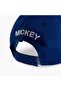Mickey Mouse Print Cap with Hook and Loop Strap Closure - 5
