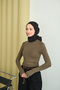 Women's Turtleneck Body Green - 5
