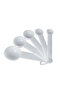 5-Piece Small Measuring Spoon Set - Precision PP Kitchen Tools for Spices & Baking - BB3922