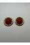 Bordo Vintage Earrings
