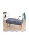 SQUARE PUF, GRİ - 2
