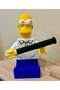 Kitchen Towel Napkin Holder Ha Ommer Simpson Large Size Brick Men - 3