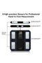 Smart Digital Body Weight & Fat Scale, 8-Electrode Bluetooth BMI Body Composition Analyzer 180kg - 4