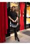 Elegant Asymmetrical Blouse with Balloon Sleeve Detail - 2