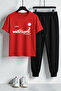 Unisex Fantastic Design Printed T-Shirt - 2-Piece Tracksuit Set