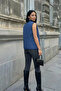 Women's Regular Fit Quilted Zipper Vest - 5