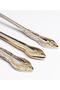 Rome Gold Decorated 6-Person 42-Piece Stainless Steel Cutlery Set with Box - 5