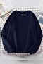Unisex Basic Sweatshirt - Navy Blue