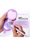 Makeup Brush Cleaner Mat Silicone with 2pcs Solid Soap, Portable Cleaning Tool for Cleaning Makeup - 2