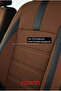 Audi E-Tron Neptune Series 2+1 Compatible Thai Feather Auto Seat Cover - Premium Stylish and Comfortable Design - 4