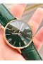 Leather Cord Calendar Dial 10 Atm Water Resistant 2 Years Warranty Men's Wristwatch N2562.05 - 5