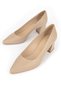 , Women's Genuine Leather Heeled Shoes 1531030Z974 Cappuccino - 5