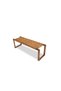 NAPOLYON AHŞAP BENCH, KAHVE - 2