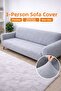 Jakarli 3-Seater Sofa Cover, Sofa Bed Cover (Product Contents 1 Piece) Sofa Cover