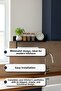 Metal Kitchen Shelf and Paper Towel Holder Rack Spice Rack Organizer - 2