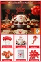 Valentine's Day Romantic Dinner Set Heart Balloon Candle Birthday Marriage Proposal Lover Gift