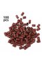 100 Pieces Nail Art Nail Milling Compatible Sandpaper Pedicure Manicure Rasp Tip Nail Polish Remover Sandpaper - 3
