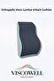 Orthopedic Visco Back & Lumbar Cushion Back Cushion Orthopedic Lumbar Cushion 100% Visco Support Cushion