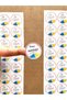 42Pcs 3cm Good Holidays Adhesive Sticker Report Card Teacher Label Graduation Souvenir School Gift 6