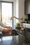Bronze Kitchen Faucet Copper Retro Sink Fixture Rose Copper Brass Material Kitchen Fixture - 3